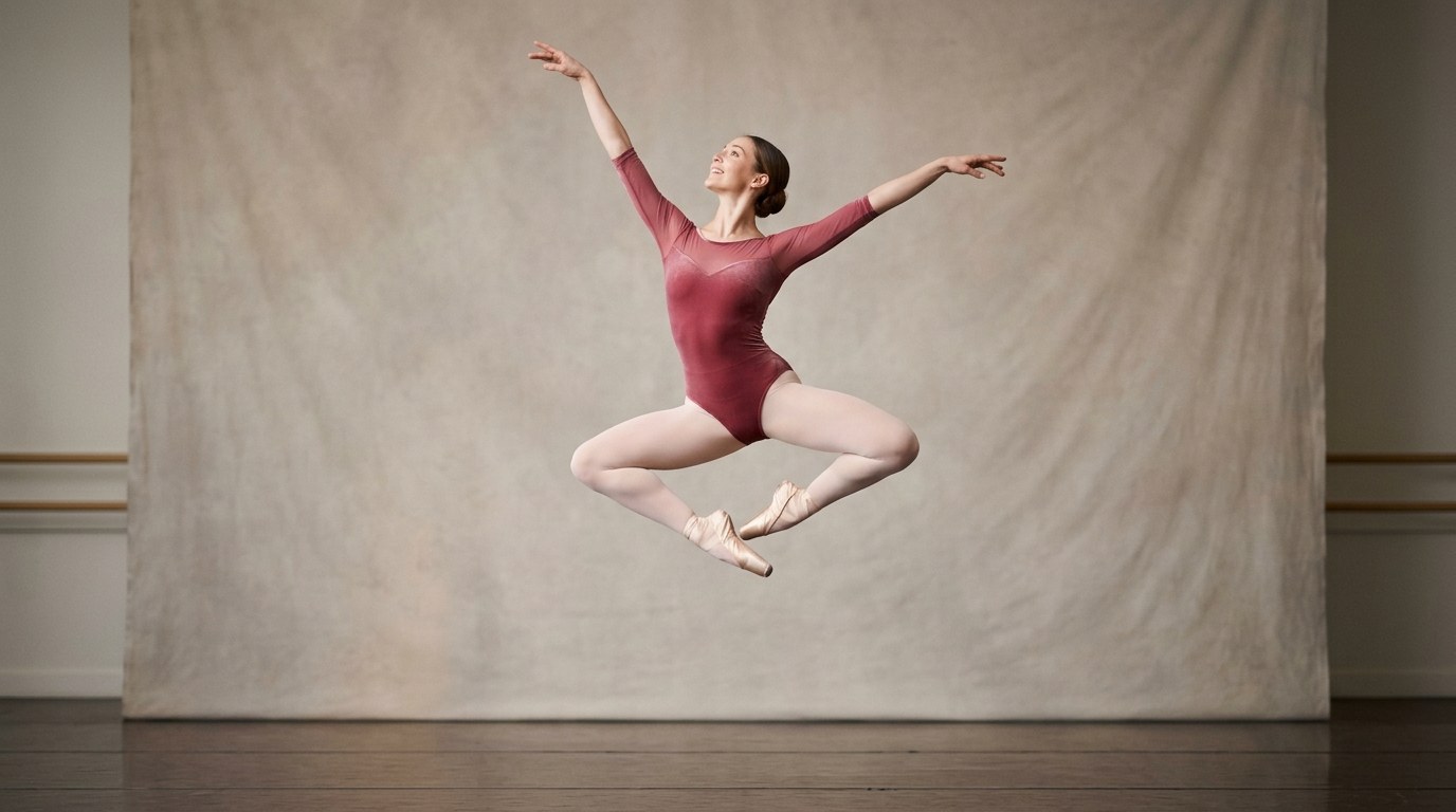 A dancer demonstrating Ailes de pigeon (Wings of a pigeon)